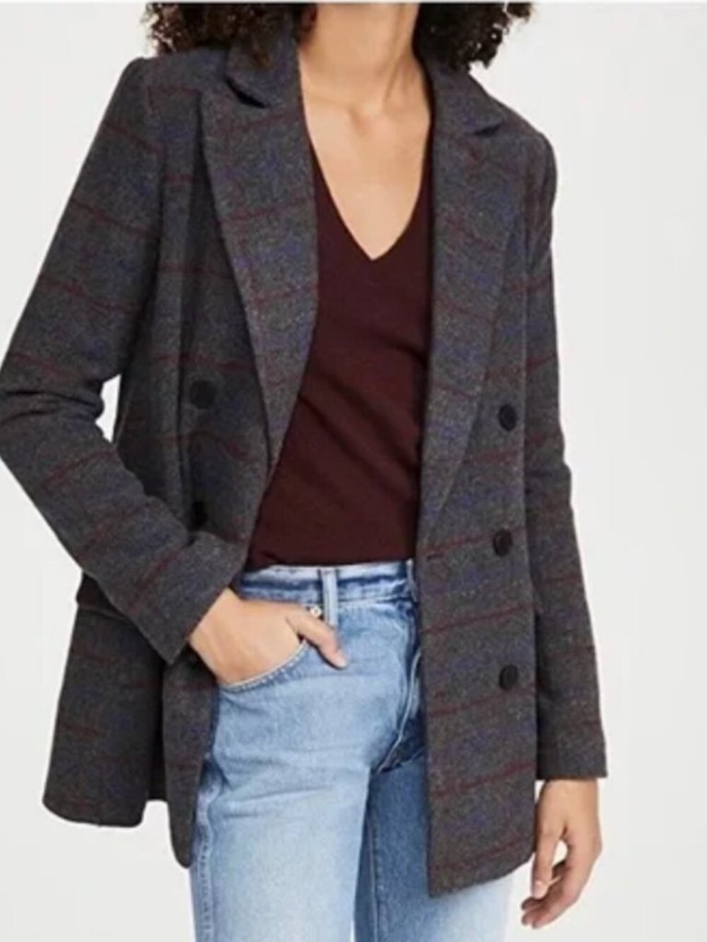 Lioness The Kyra Blazer Plaid